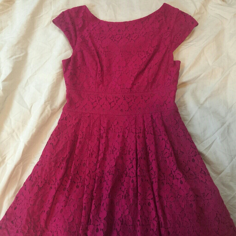 B.Darlin Lace A Line Party Dress